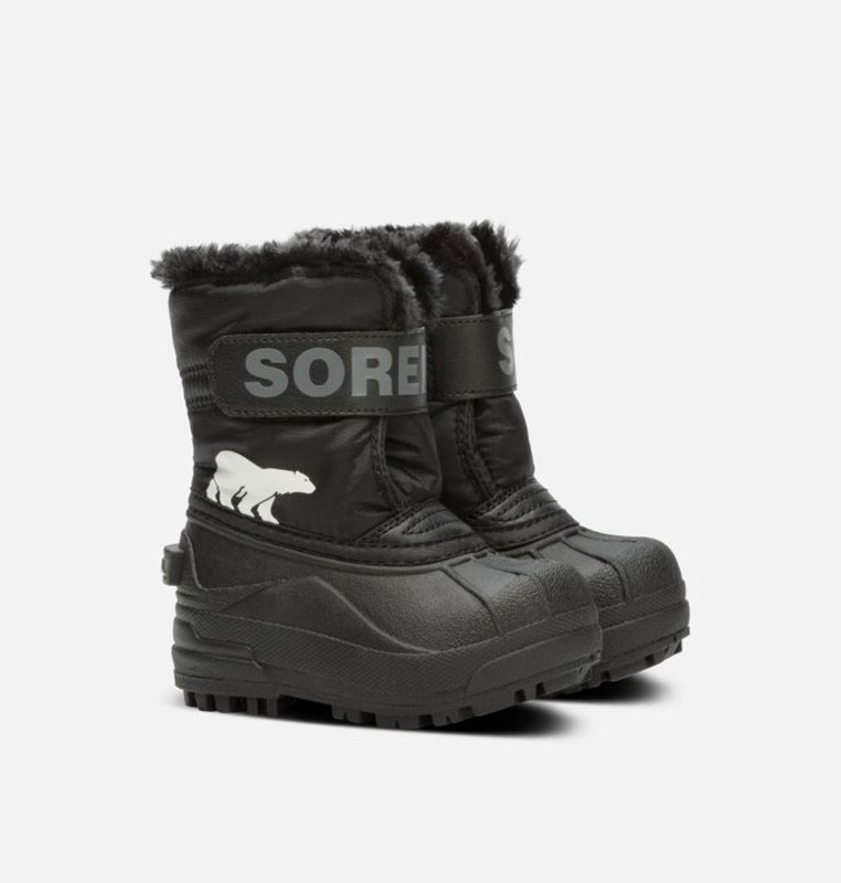 Sorel Çocuk Toddler Commander™ - Kar Botu Siyah - 456-JPDSYG